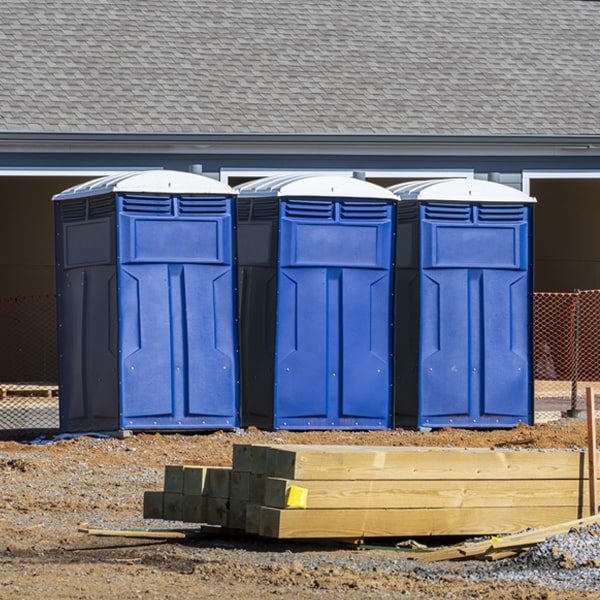 are there any additional fees associated with portable toilet delivery and pickup in Seven Oaks TX